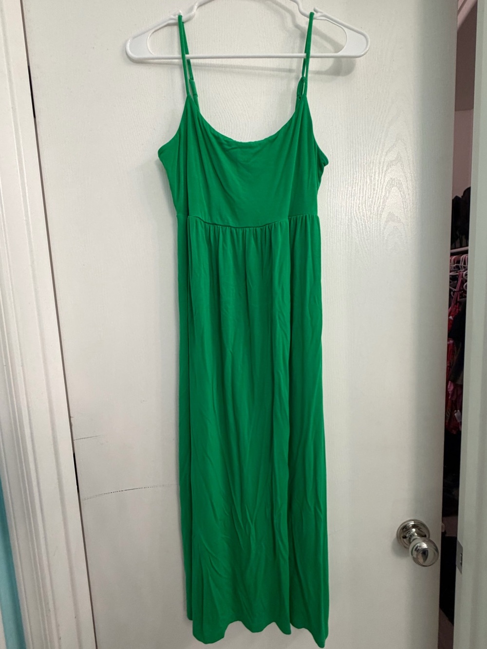 Old Navy Kelly Green Spaghetti-Strap Maxi Dress